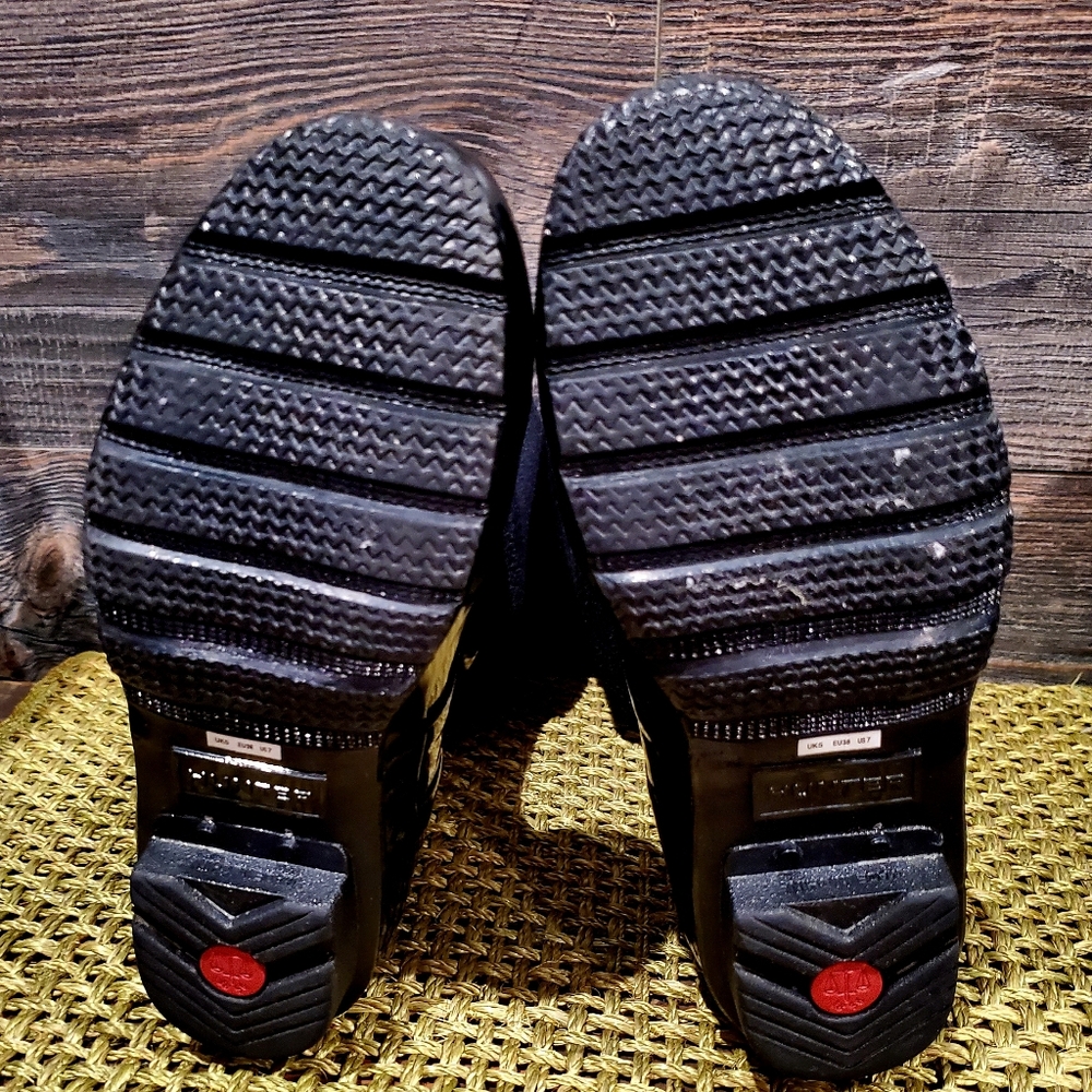 Hunter Boots Orig. Short and Gloss Black - Picture 2 of 6